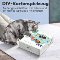 Migipaws Interaktív Egér Játék Macskáknak, 7 Lyukú Automata, USB Töltős 4