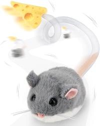 Migipaws Interaktív Elektromos Egér Macskajáték Mozgó Farokkal és Catnip 1