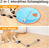 Migipaws interaktív macskajáték szett elektromos golyóval és rejtőzködő táskával 3