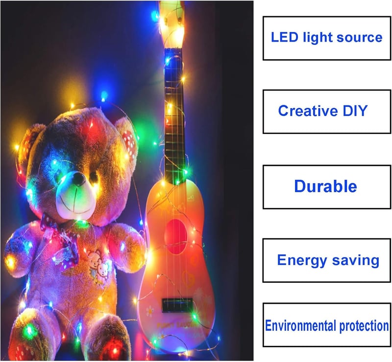 Miilovdora 26m 240 LED szolár tündérfény kültéri vízálló 8 módú kerti dekoráció