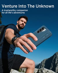 Miimall puzdro na Samsung Galaxy Z Fold 6 s držiakom na S-Pen, ochranným sklom na ochranu súkromia, vojenskou úrovňou odolnosti voči nárazom, ochranou pántu a stojanom, tmavomodré 7