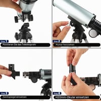 Astronomický ďalekohľad Mijiao 90x zoom HD monokulárny refraktor so statívom pre deti a začiatočníkov na pozorovanie v prírode 3