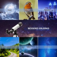 Astronomický ďalekohľad Mijiao 90x zoom HD monokulárny refraktor so statívom pre deti a začiatočníkov na pozorovanie v prírode 8