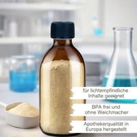 Set 4 Sticle din Sticlă Brună cu Capac cu Filet, 500 ml – Recipiente de Depozitare Reutilizabile 3