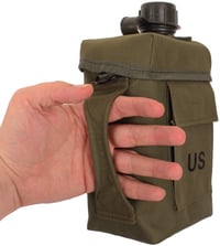 Mil-Tec Patrol čuturica od 2 litre s navlakom i remenom, maslinasto zelena 4