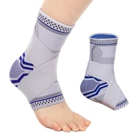 MILAIUN bandáž na členok unisex - modrá - veľkosť M (2 ks) 2