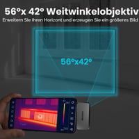 Termokamera MiLESEEY TR256i pre Android, USB-C, rozlíšenie 256x192, 25 Hz, od -20 °C do 350 °C, pre smartfón 7