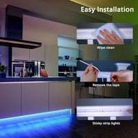 Militisto LED Szalag 10m RGB WiFi Okos Világítás Alexa Kompatibilis Távirányítóval Zene Szinkronizálás App Vezérlés 5