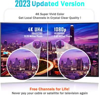 MILIWAN Beltéri TV Antenna 80 Mérföld Hatótáv, Digitális HDTV Antenna VHF UHF 4K 1080P, Helyi Csatornák Vételéhez, 3M Koax Kábel 4