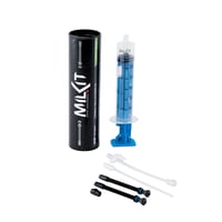 Sada bezdušových ventilov milKit Compact 75 mm čierna – 60 ml injekčná striekačka na tesniaci tmel – galuskový ventil – švajčiarsky dizajn – vyrobené v Nemecku 1