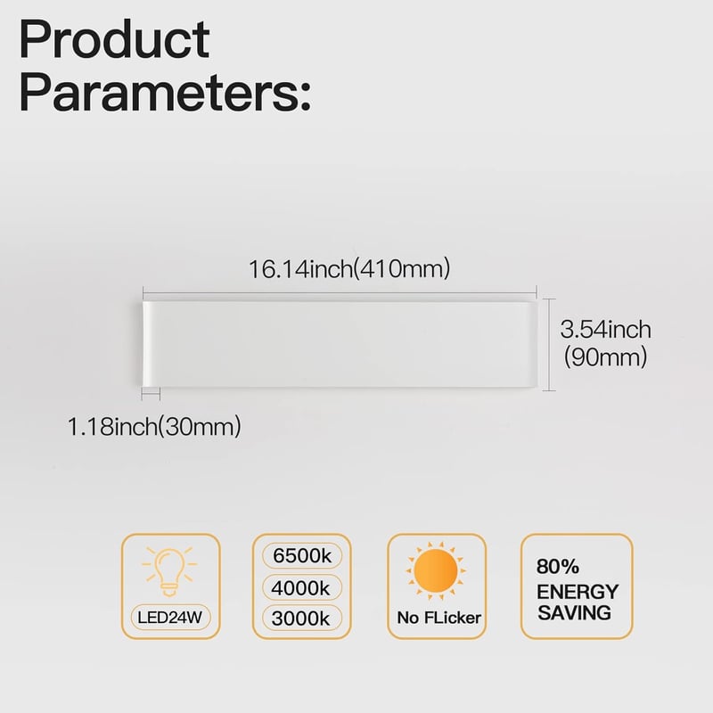 Mille Lucciole LED fali lámpa 2 darab 24W modern fehér meleg fehér 41cm