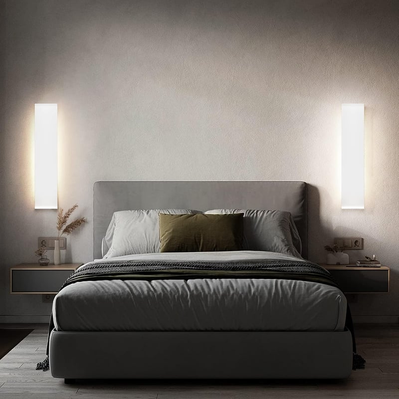 Mille Lucciole LED fali lámpa 2 darab 24W modern fehér meleg fehér 41cm