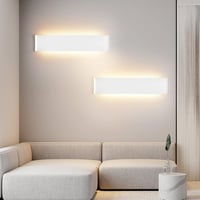 Mille Lucciole LED fali lámpa 2 darab 24W modern fehér meleg fehér 41cm 2