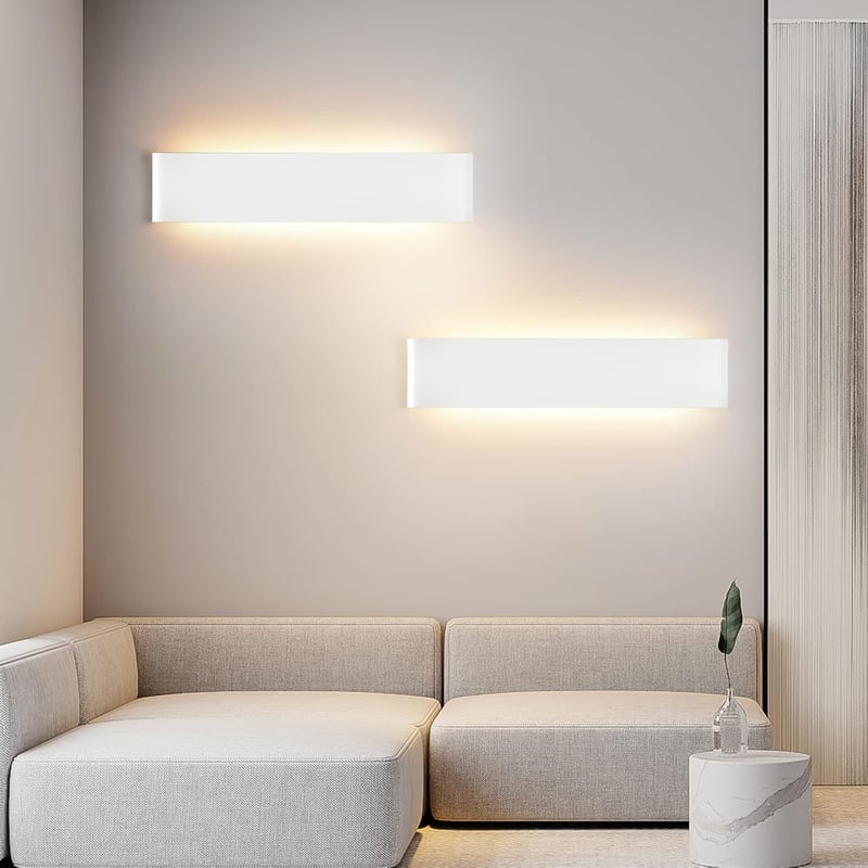 Mille Lucciole LED fali lámpa 2 darab 24W modern fehér meleg fehér 41cm