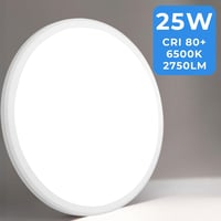 Milpoel 25W LED mennyezeti lámpa, 30cm, ultralapos, fürdőszoba-konyha-hálószoba 2