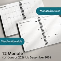Týždenný plánovač Milula Studios A5 2025-2026 – Diár pre učiteľov a študentov, minimalistický kalendár od júla do decembra, plánovací zápisník 2