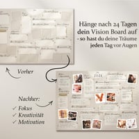 Set Vision Board Milula Studios – 24 de carduri cu sarcini, poster și carduri inspiraționale pentru obiective 4