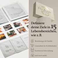 Set Vision Board Milula Studios – 24 de carduri cu sarcini, poster și carduri inspiraționale pentru obiective 7
