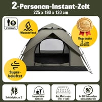 Mimajor 2-4 személyes pop-up sátor automatikus 40s gyorsfelépítéssel 2
