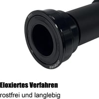 Monobloc pedalier presat Mimoke BB92 pentru ax tubular de 24 mm, dintr-o singură piesă, rezistent la apă, pentru biciclete CNC 2