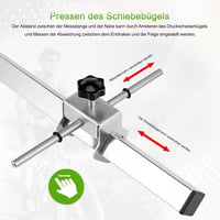 Mimoke Kerékpár Váltókar Igazító Mérőeszköz Rozsdamentes Acél Precíziós Szerszám 3