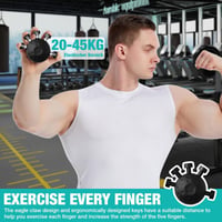 Mineup Ujjerő Tréner 25-45 kg Kézizom Erősítő Gyakorló Eszköz 6
