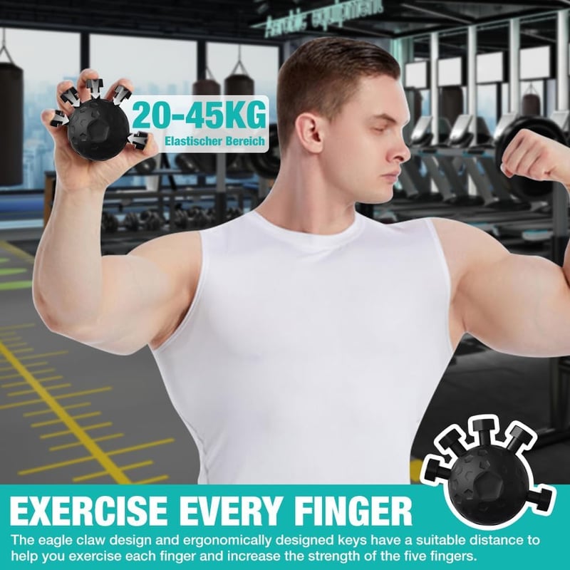 Mineup Ujjerő Tréner 25-45 kg Kézizom Erősítő Gyakorló Eszköz