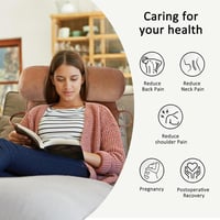 MINGPINHUIUS XL Olvasópárna memóriahabbal, nyaktekerccsel, barna 3