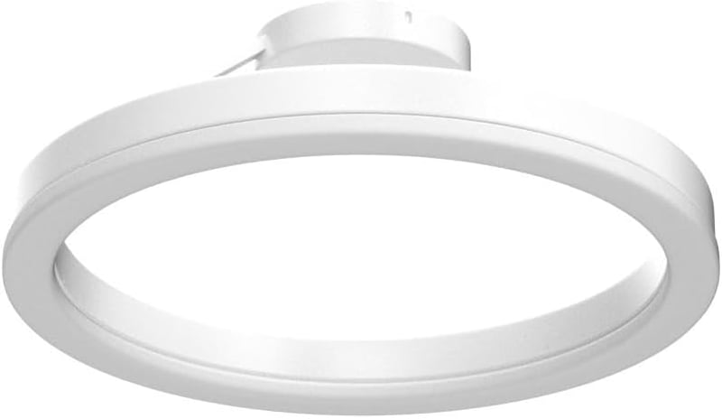 minifair Modern LED Mennyezeti Lámpa - Kör Alakú Fehér Plafonlámpa 21W 3000K Meleg Fénnyel, Nappali, Konyha, Hálószoba Világításhoz, 40 cm