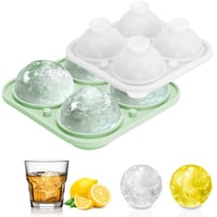 minimaliving 3D forma na guľatý ľad pre pickleball, na whisky, koktaily, víno a bourbon, bez BPA, ľahko vyberateľná forma na ľad 1