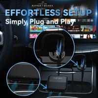 MINIX HDMI prevodník pre autotelevízor, HDMI adaptér pre Fire TV Stick/herný notebook/Switch/DVD/set-top box, 2,4 GHz WiFi, Plug and Play 3