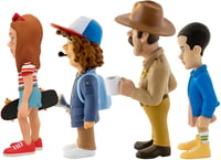 Set figurine de colecție MINIX Stranger Things - Eleven, Dustin, Hopper, Max - 4 buc., 7 cm 5