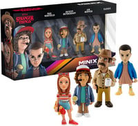 Set figurine de colecție MINIX Stranger Things - Eleven, Dustin, Hopper, Max - 4 buc., 7 cm 1