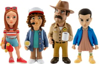 Set figurine de colecție MINIX Stranger Things - Eleven, Dustin, Hopper, Max - 4 buc., 7 cm 3