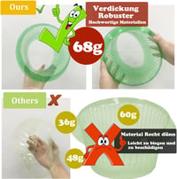 VDYXEW Megerősített Csigavédő Gallér Saláta és Káposzta Növényekhez - Vegyszermentes Csigariasztó Védelem (68g/db) - Pack of 20 2