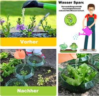 VDYXEW Megerősített Csigavédő Gallér Saláta és Káposzta Növényekhez - Vegyszermentes Csigariasztó Védelem (68g/db) - Pack of 20 3