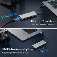 Minthouz 12 az 1-ben USB-C dokkoló 3 monitor, 100W PD, 8K/4K, Thunderbolt 3/4 5