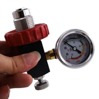 MiOYOOW 6000PSI PCP Paintball Töltőállomás Adapter Piros 4