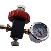 MiOYOOW 6000PSI PCP Paintball Töltőállomás Adapter Piros 9