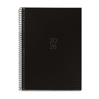 Agendă săptămânală Miquelrius 2026 A5+ 18 luni, cu spirală, iulie 2025 - decembrie 2026, spaniolă-engleză-portugheză 1