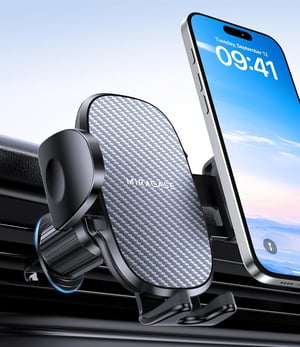 Miracase auto držač telefona za ventilacijski otvor, rotacija od 360°, 4,0"-7,0"