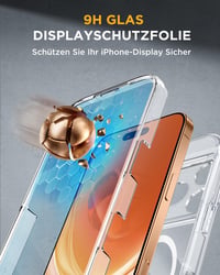 Kryt Miracase na iPhone 17 Pro Max kompatibilný s MagSafe, 360-stupňová celotelová ochrana proti nárazom 5