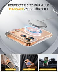 Kryt Miracase na iPhone 17 Pro Max kompatibilný s MagSafe, 360-stupňová celotelová ochrana proti nárazom 6