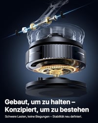 Miracase MagSafe autós telefontartó 360° forgatható mágneses KFZ tartó - vacuum 8