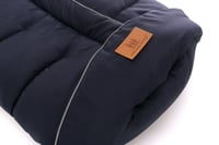 Sac de iarnă universal Miracle Baby pentru cărucior, scoică auto și landou, 102 x 54 cm, albastru 5