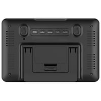 Stație meteo wireless Miraval cu senzor extern, fazele lunii, răsărit, umiditate, 2 alarme, prognoză meteo, afișaj mare, negru 3