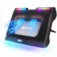 KLIM Mistral Laptop Hűtőpad 15-17 colos laptopokhoz, turbó ventilátor 4500 RPM, gumi — töltőkábel nélkül (állapot: lásd a 2. képet) 4