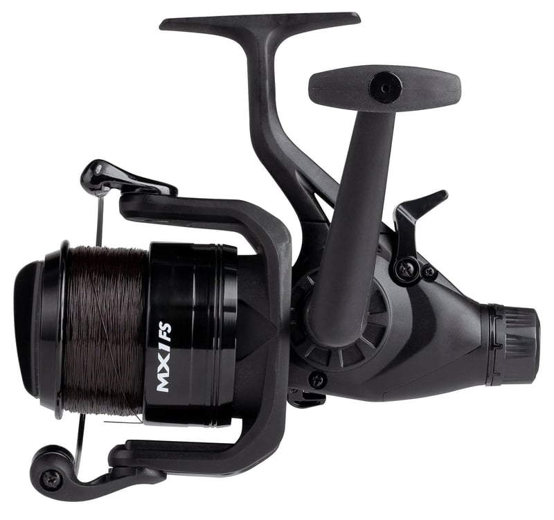 Mulinetă de spinning Mitchell MX1 FS 6500 - Mulinetă de pescuit din aluminiu cu sistem Free Spool pentru crap și păstrăv, cu sistem de oscilație paralelă