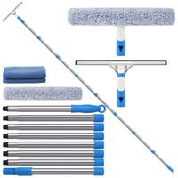 Set de Curățare a Geamurilor Mitclear cu Mâner Lung de 300 cm pentru Ferestre Înalte și Mașină 1