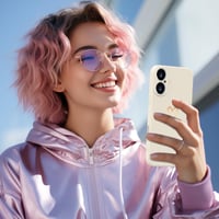 Mitetabo iPhone 16 Szilikon Tok Lányoknak - Arany Szerelem Mintás, Vékony, Ütésálló, Karcolásmentes Védőtok iPhone 16 6,1 Hüvelyk Bézs 5